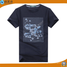 Wholesale Men Round Neck Cotton T-Shirts Printed T-Shirts